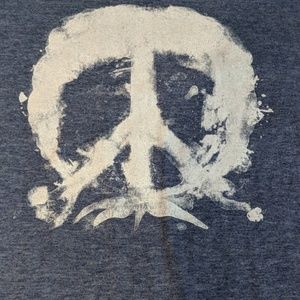 Gnarly Shirts - Gnarly peace sign tee Gnarly Shirts - Gnarly peace sign tee